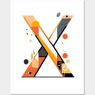 Alphabet - Letter X Posters and Art